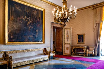 The Maria Cristina Room in the Royal Palace of Naples, Italy