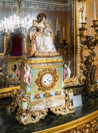 The Queen’s first state room in the Royal Palace of Naples, Italy