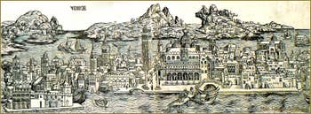 Albrecht Durer View of Venice.