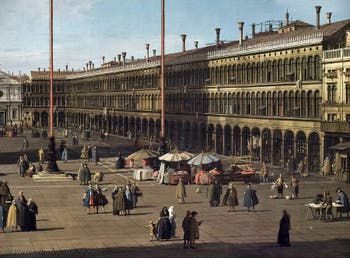 Canaletto, St. Mark's Square and the Procuratie seen from the Basilica, Galleria Nazionale Barberini in Rome