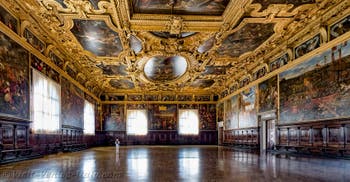 Grand Council Hall of the Doge's Palace in Venice