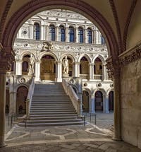 Giant Staircase, Doge's Palace in Venice