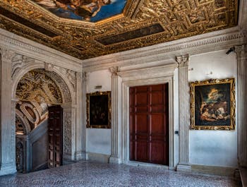 The Atrium Square Salon, Doge's Palace in Venice in Italy