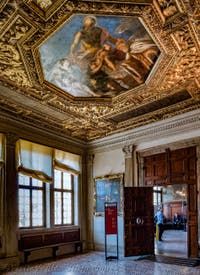 The Atrium Square Salon, Doge's Palace in Venice in Italy
