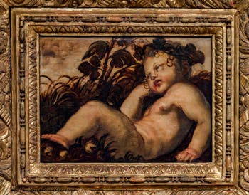 Tintoretto, Autumn, Atrium Doge's Palace in Venice in Italy