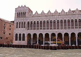 Fontego dei Turchi become Museum of Natural history in Venice Italy