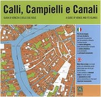 Calli Campielli e Canali, detailed map Venice italy