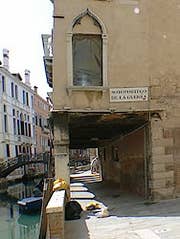 Sottoportego of Guerra Venice Italy