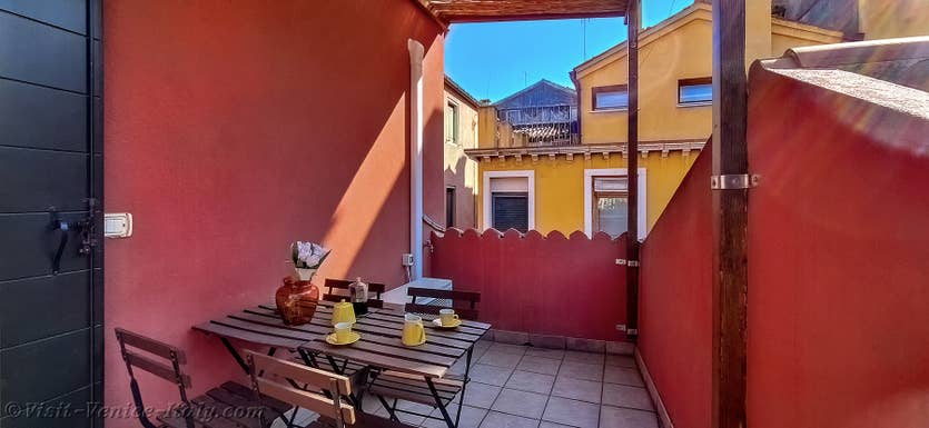 Fenice Terrace Rental in Venice