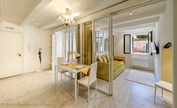 The Dining Room in the San Marziale flat in Venice, Italy