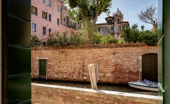 The view from the San Marziale flat in Venice, Italy