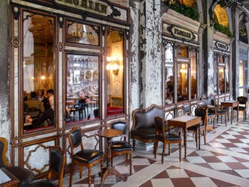 Café Florian, St. Mark’s Square, Venice.