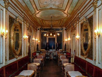 Café Florian, St. Mark’s Square, Venice.