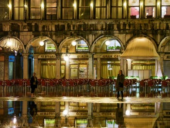 Café Quadri, St. Mark’s Square, Venice.