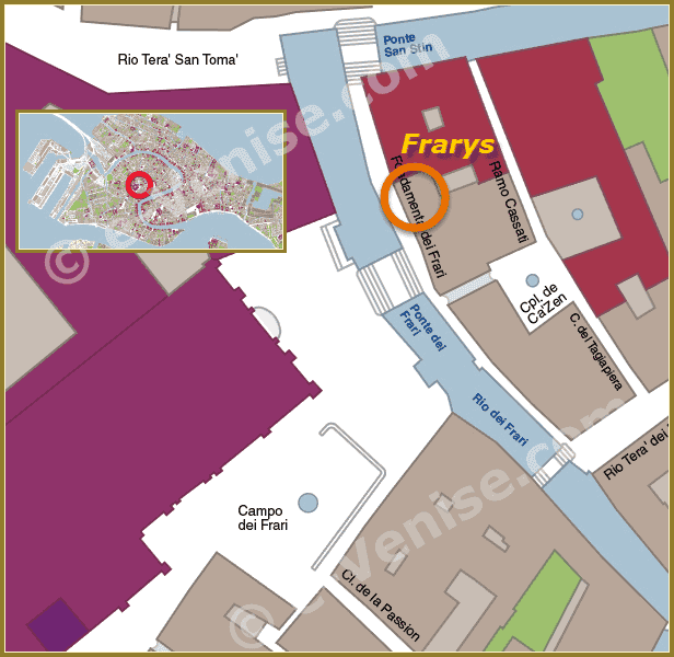 Restaurant Frary's Location in Venice