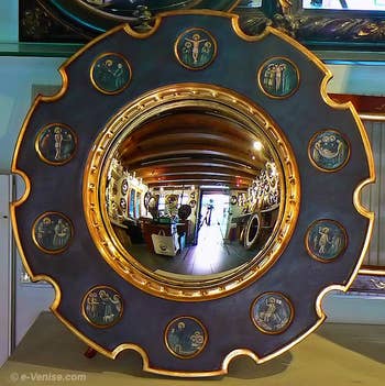 Arnolfi Couple Convex Mirror by Jan Van Eyck