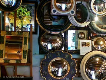 Witch Mirrors or Bankers' Mirror from Canestrelli in Venice
